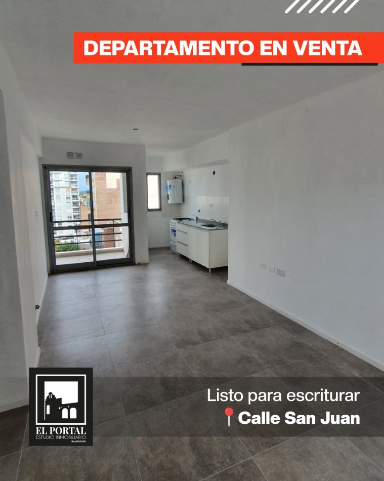 En venta departamento calle San Juan!!!